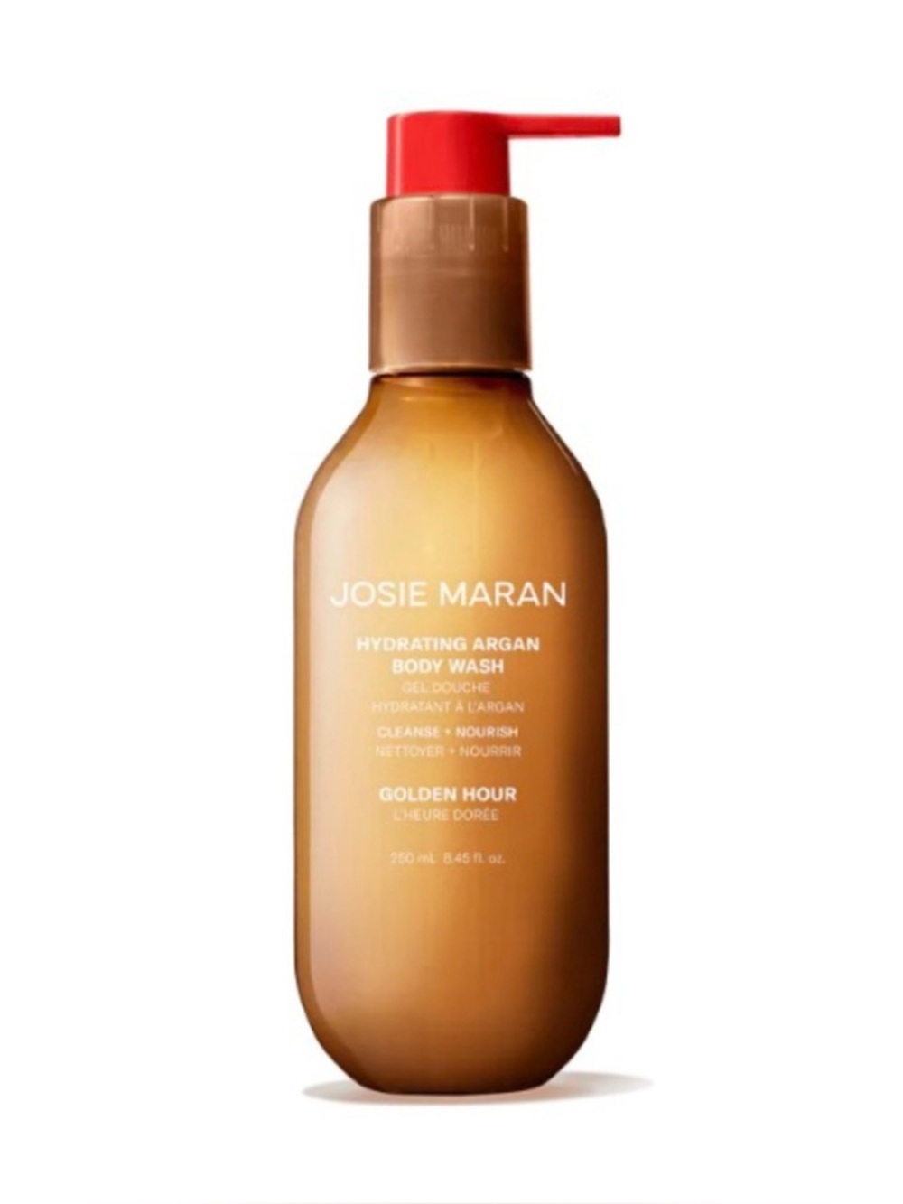 JOSIE MARAN Hydrating Argan Body Wash - GOLDEN HOUR